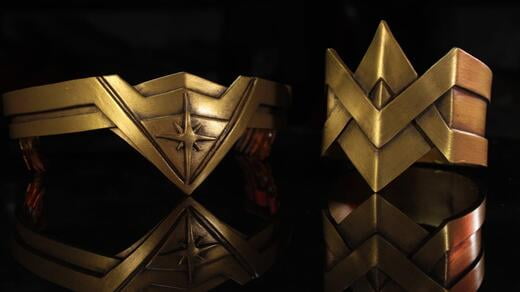 Wonder Woman Tiara and Armband