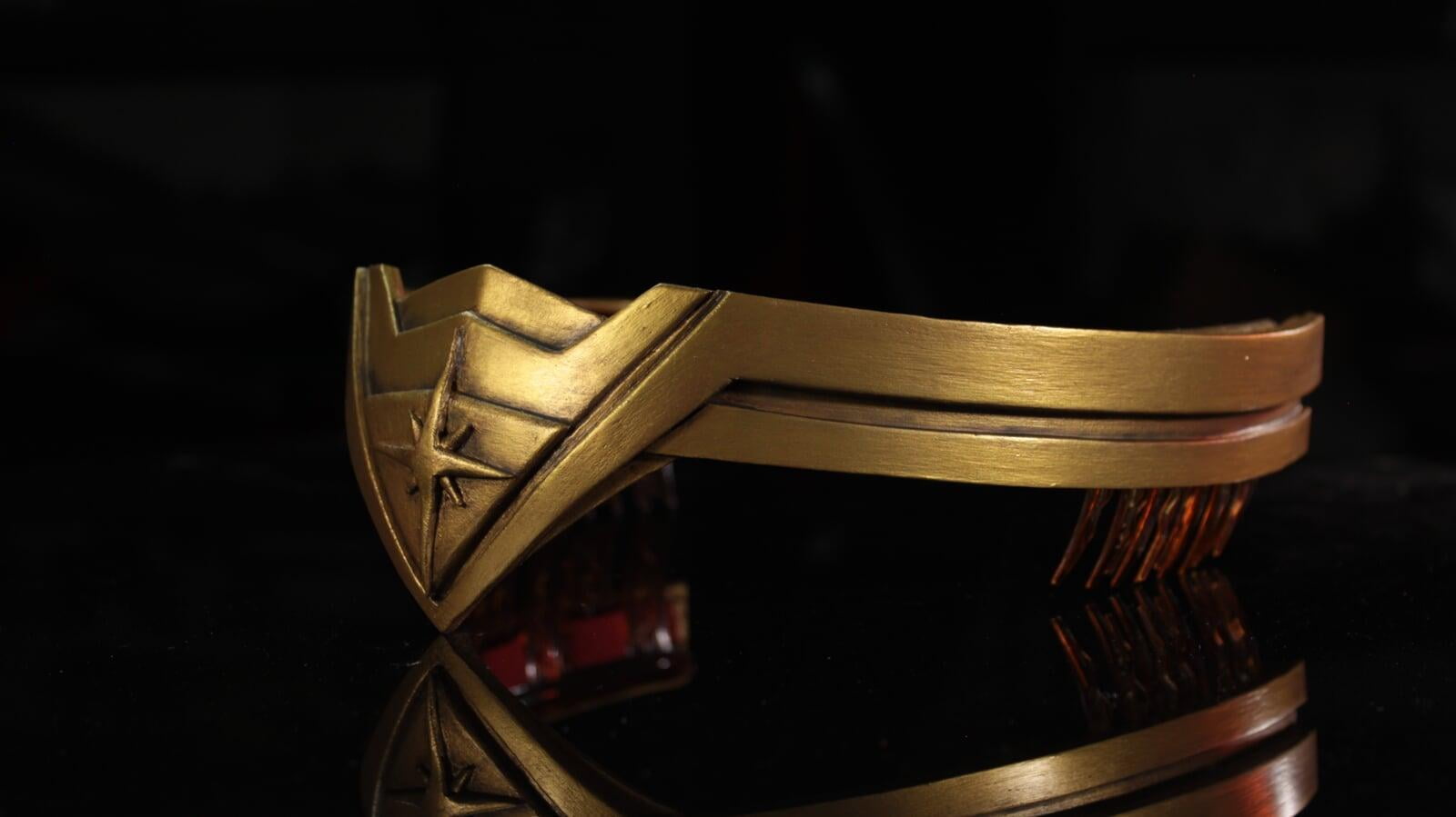 Wonder Woman Tiara Left 3/4 view