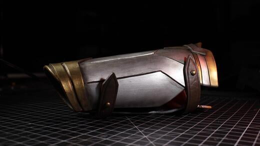 Wonder Woman Vambraces (Bracers) from WW1984 - EVA Foam Pattern