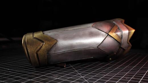 Wonder Woman Vambraces (Bracers) from WW1984 - EVA Foam Pattern