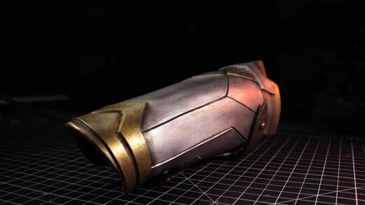 Wonder Woman Vambraces (Bracers) from WW1984 - EVA Foam Pattern